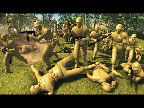 Charge through the DEATH JUNGLE - Army Men: Civil War S3E3