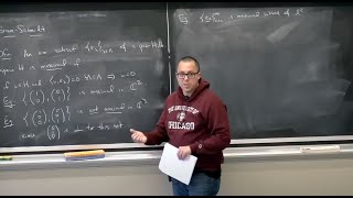 Lecture 14: Basic Hilbert Space Theory