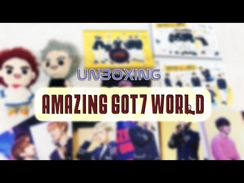 [UNBOXING]갓세븐 AMAZING GOT7 WORLD DVD (2nd fanmeeting)