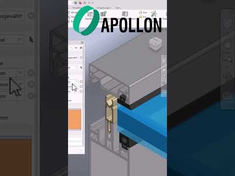 APOLLON - Facade design with Autodesk Inventor #3d #cnc #cad #autocad # ...