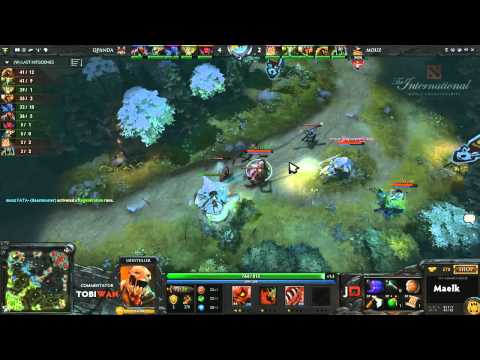 Qpanda vs Mousesports Game 2  DOTA 2 International Western Qualifiers - TobiWan & Soe