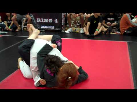 Lora Hallock - Womens Absolute Finale - TX State Championships 2011 - BJJ