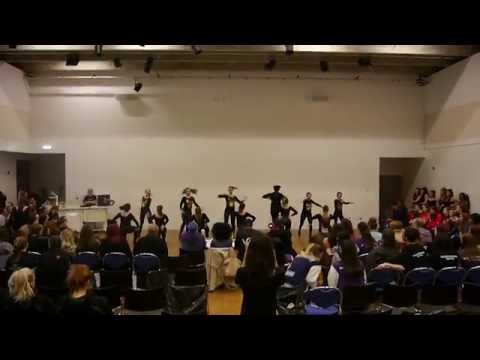 University of Manchester Dance Society Intermediate Jazz Team at LJMU Dance Competition