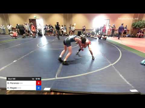 100 Lbs Rr Rnd 3 - Darren Florance, New York Vs Kiernan Magee, Genesee Valley Wrestling Club 9abc