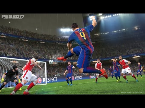 FIFA 17 vs. PES 2017: Konami / FC Barcelona, EA Sports / Manchester United