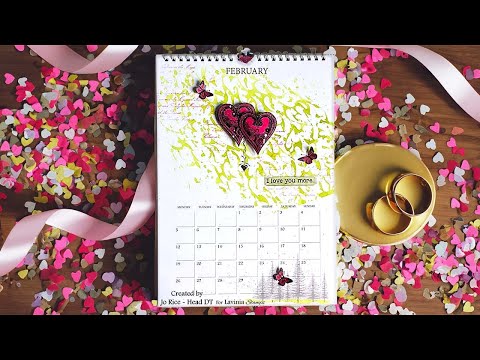 Valentine’s Love with Hearts and Dinkles by Jo Rice - A Lavinia Stamps Tutorial