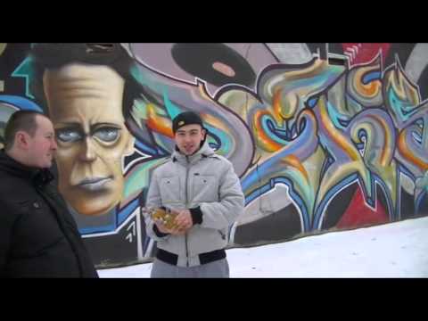 Materiał z planu klipu ''Szczery Hali feat.  Zajc -  Tak się robi rap''