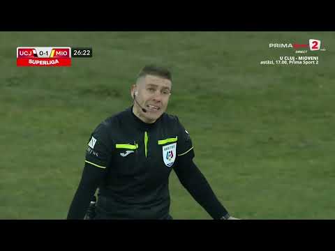 REZUMAT | U Cluj – CS Mioveni 2-2| Etapa 25, SuperLiga, 2022 – 2023