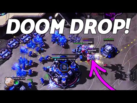 StarCraft 2 - CURE MAKE DOOM DROP. DOOM DROP GUD (Bo5 TvT) | uThermal vs Cure