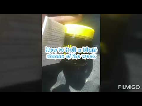 How 2 roll a Blunt #CitrusTsunami #LemonRoyale #Layercake