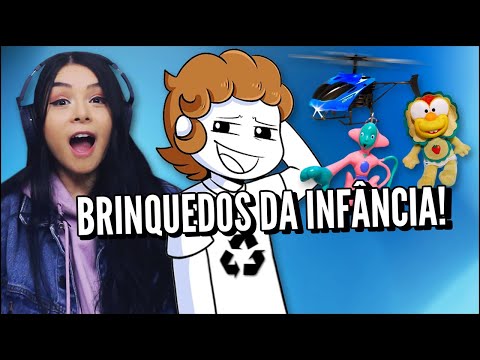 DRAWN MASK E OS BRINQUEDOS ZUADOS DA INFANCIA E DIFERENÇAS DE PAULISTA PRA GAUCHO (JOVENS REAGEM)