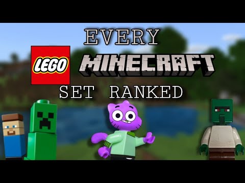 Ultimate LEGO Minecraft Set Rankings!