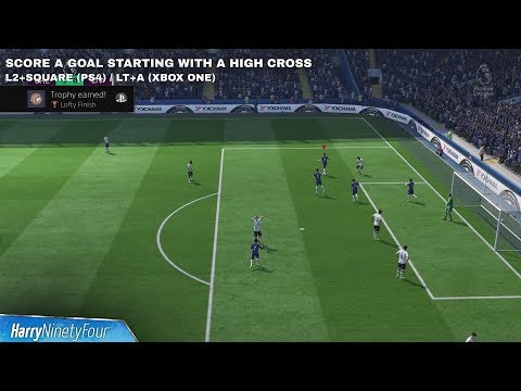 FIFA 18 - Lofty Finish Trophy / Achievement Guide (Score From a High Cross)