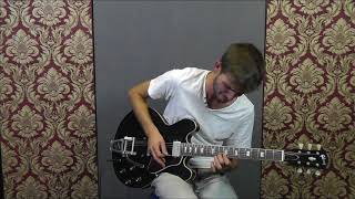 Video thumbnail for GIBSON ES-335 ANCHOR STUD EB BIGSBY VOS by Guitarplace Aschaffenburg