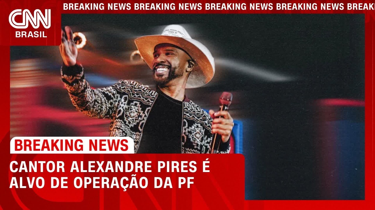 Alexandre Pires é alvo de operação da Polícia Federal | LIVE CNN