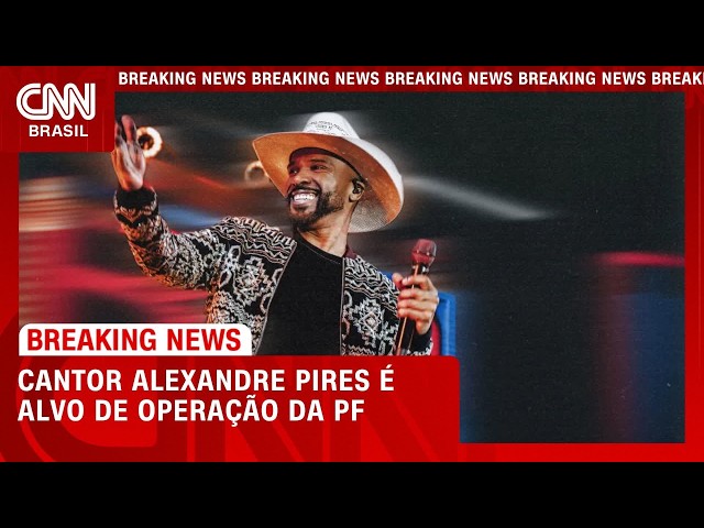Alexandre Pires é alvo de operação da Polícia Federal | LIVE CNN