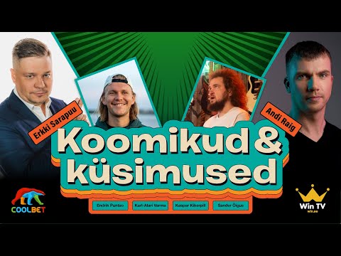 Andi Raig ja Erkki Sarapuu - Koomikud & Küsimused (H3E1)