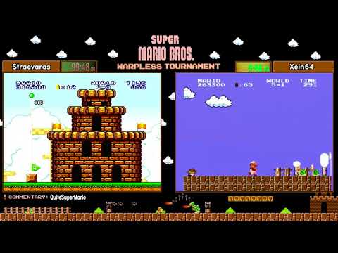 Straevaras vs Xein64. SMB Warpless Tournament 2018