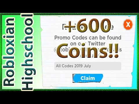 Robloxian Hs Promo Codes 2019