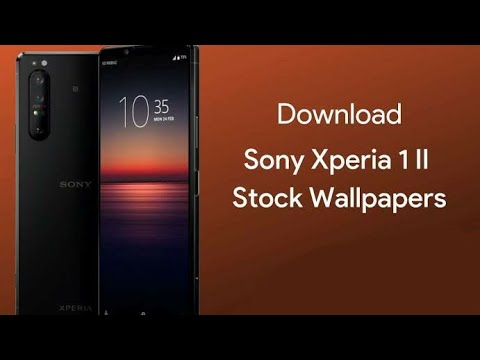 Sony Xperia 1 II Stock Wallpapers (FHD+) with download link