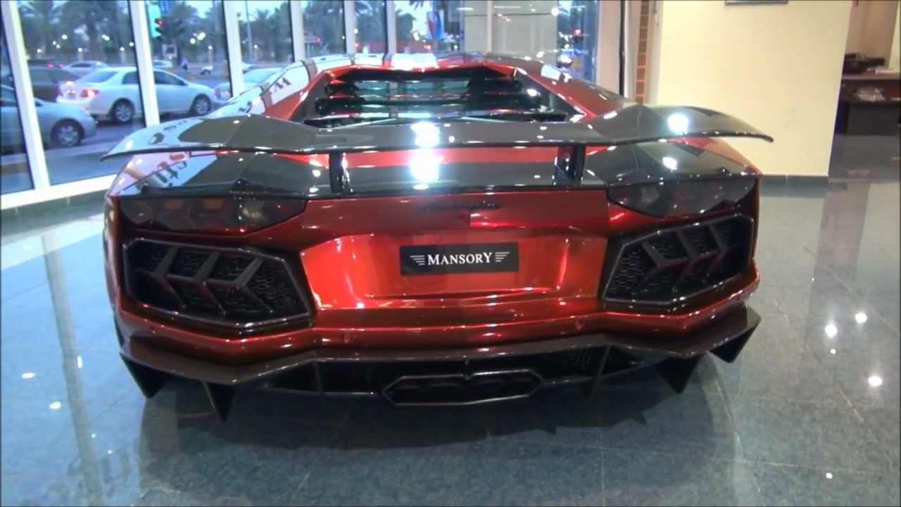 350 Subs Special - Mansory Lamborghini Aventador LP700-4 in Abu Dhabi, U.A.E Full HD!!!