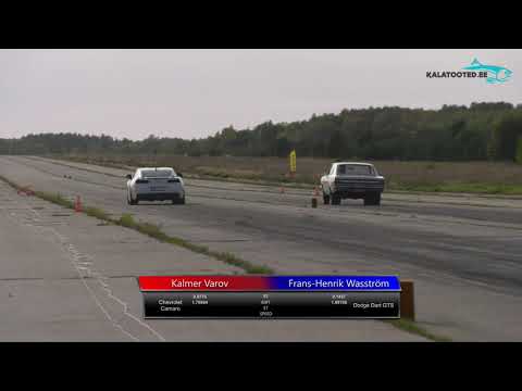 Kalmer Varov - Chevrolet Camaro vs Frans-Henrik Wasström - Dodge Dart GTS. Dragrace@EDRAfinals2019