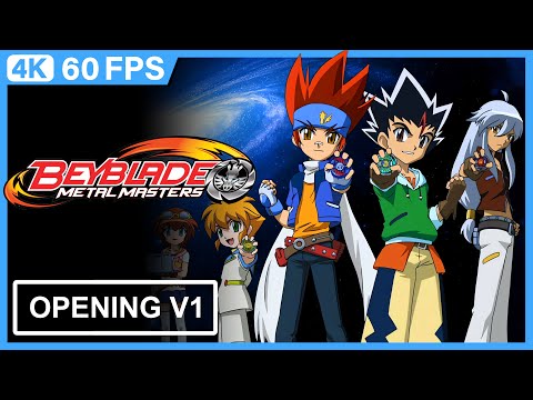 Metal Fight Beyblade: Baku (Beyblade Metal Masters) Opening [4K 60FPS Remastered]