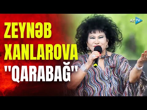 Zeynəb Xanlarova Şuşada "Qarabağ" oxudu: ifa alqışlarla qarşılandı