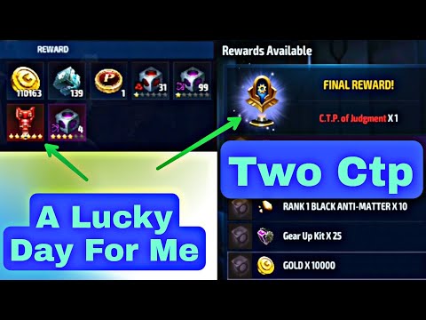 Two Ctp & A Lucky Day For Me - Marvel Future Fight