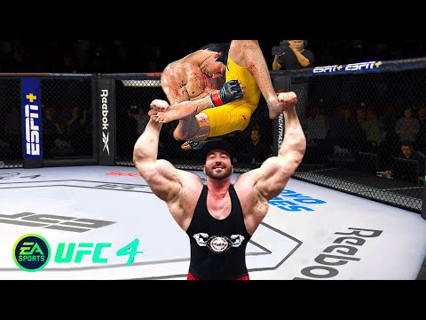 UFC4 Bruce Lee vs Giant Craig Golias EA Sports UFC 4 PS5