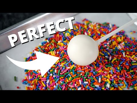 How to make perfect cake pops  [ Cake Decorating For Beginners ]