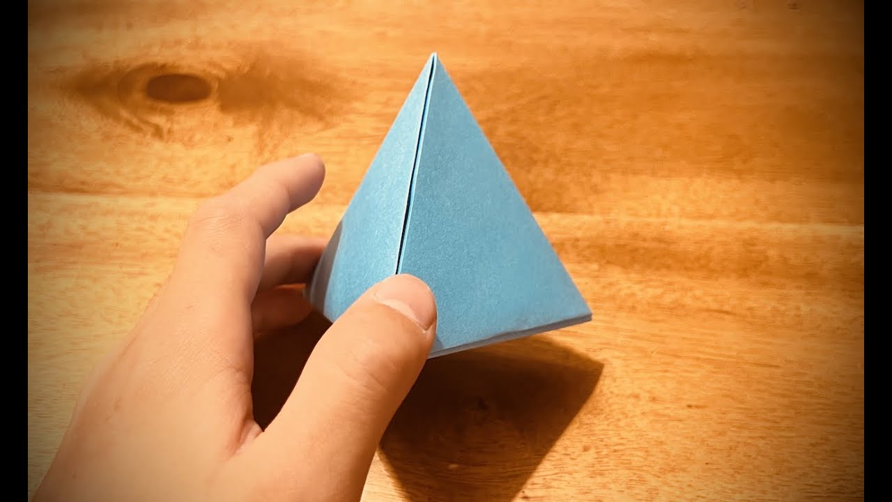 Origami Tetrahedron!