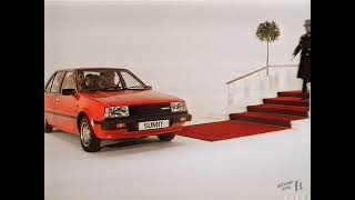 1982 Nissan Sunny Car Commercial (UK)