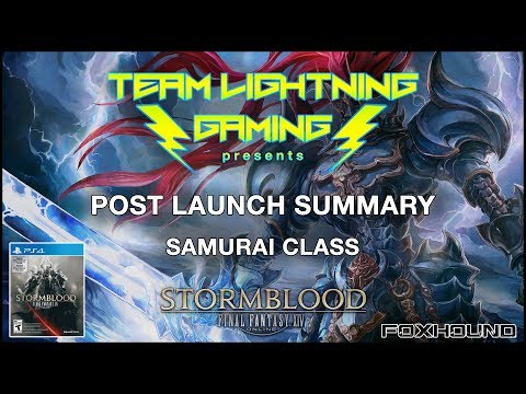 FINAL FANTASY XIV STORMBLOOD - QUICK SUMMARY  (SAMURAI CLASS)