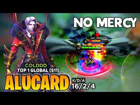 Hyper Carry Legends Alucard [ Top 1 Global Alucard S11 ] Colddd - Mobile Legends