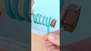 How to securely connect a hose to a plastic pipe #shorts #homemade #tips #tricks