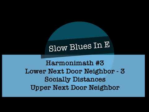 Slow Blues In E For Chromatic Harmonica Tuned to C Episode 6