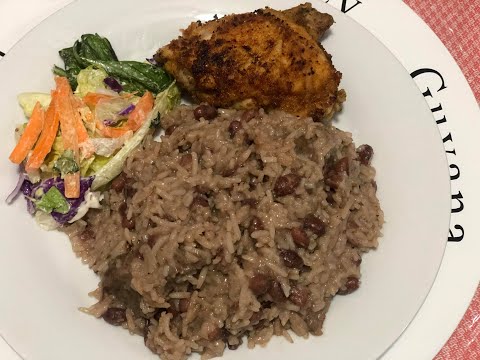 How to make Guyanese cook up rice|| Old years night food