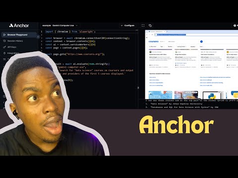 Anchor: The Browser for Agentic Workflows