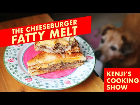 The Cheeseburger Fatty Melt | Kenji's Cooking Show