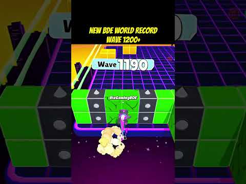 NEW BDE WORLD RECORD WAVE 1200+! 😱🤯| @BlaBlaGamIngSG  |