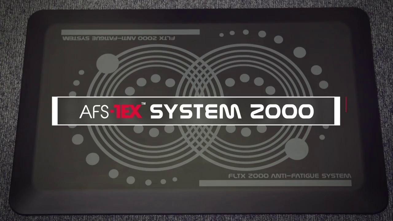 Ergonomische anti vermoeidheidsmat 'AFS-TEX System 2000'