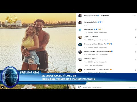 Se supo: Nacho y Coti, de  Hermano, tienen una pasión en común