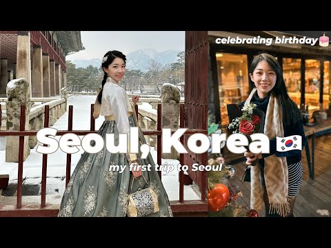SEOUL vlog 🇰🇷 First time traveling to Seoul: exploring stunning landmarks & trendy neighborhoods🧡