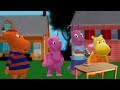 Backyardigans Plane Movie Microphone House Room