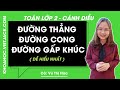 Toán lớp 2: Đường thẳng. Đường cong. Đường gấp khúc - trang 86