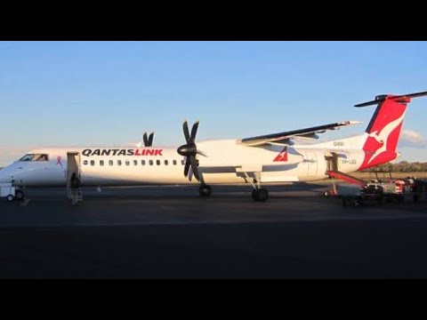 Qantas Q400 trip report (LONG NO MUSIC)! Tamworth to Sydney QF2005!