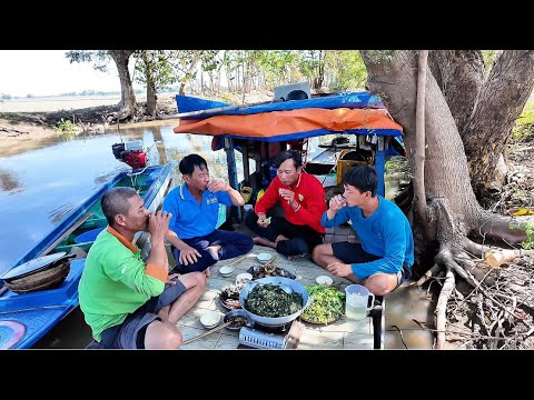 Về Quê Dở Chà Mùng Của Mưu Sinh Miền Quê Lai Rai Món Cá Lau Kiếng Chiên Giòn 