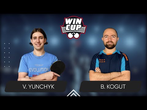 16:45 Valentyn Yunchyk - Bohdan Kohut West 4 WIN CUP 22.04.2024 | TABLE TENNIS WINCUP
