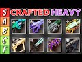 Ranking Every Craftable Heavy Weapon In Destiny 2 (PvE God Roll Tier List)